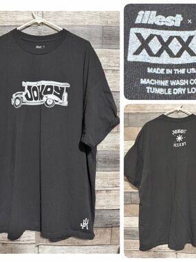Illest X Jo Koy T-Shirt Men’s 3XL Black Limited Edition Jeepney Filipino Comedy